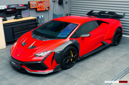 2015-2022 Lamborghini Huracan LP610 & LP580 & EVO Coupe Only BKSSII Style Full Wide Body Kit - DarwinPRO Aerodynamics