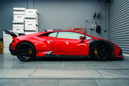 2015-2022 Lamborghini Huracan LP610/LP580/EVO BKSSII Style Side Skirts - DarwinPRO Aerodynamics