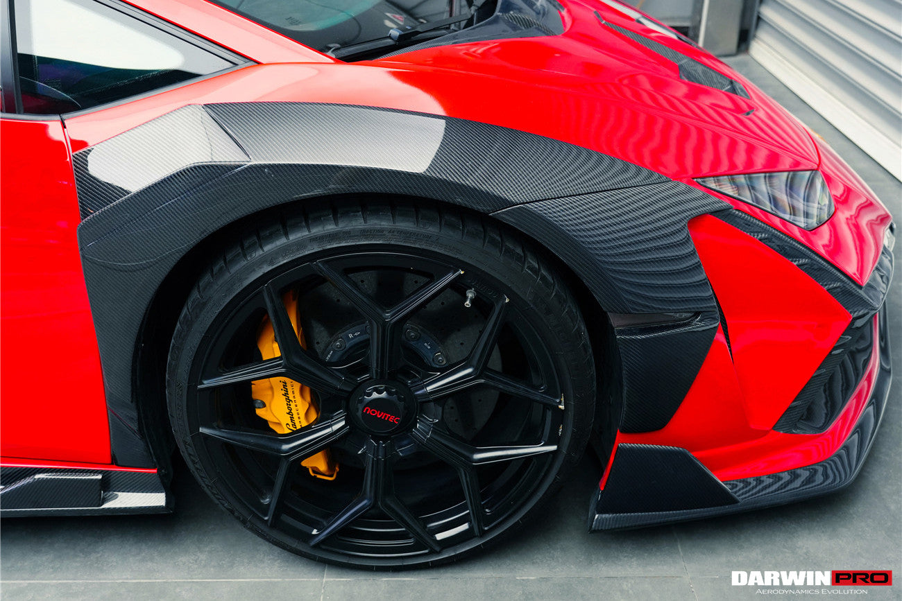 2015-2022 Lamborghini Huracan LP610 & LP580 & EVO Coupe Only BKSSII Style Full Wide Body Kit - DarwinPRO Aerodynamics