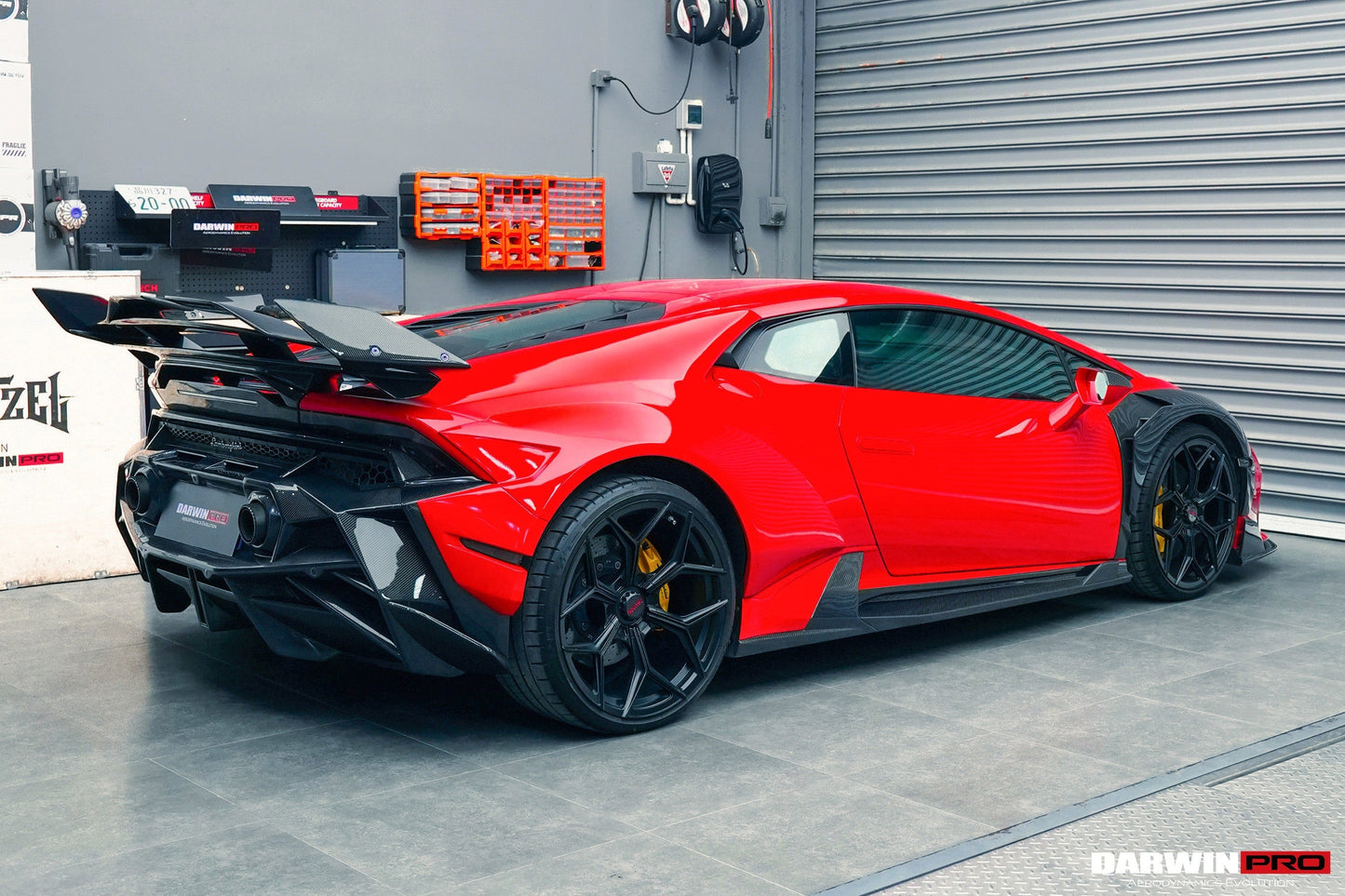 2015-2022 Lamborghini Huracan LP610 & LP580 & EVO Coupe Only BKSSII Style Full Wide Body Kit - DarwinPRO Aerodynamics