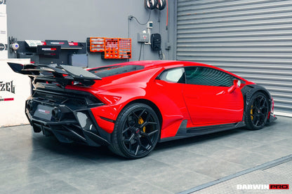 2015-2022 Lamborghini Huracan LP610 & LP580 & EVO Coupe Only BKSSII Style Full Wide Body Kit - DarwinPRO Aerodynamics