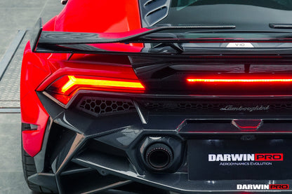 2015-2022 Lamborghini Huracan LP610 & LP580 & EVO BKSSII Style Rear Bumper - DarwinPRO Aerodynamics