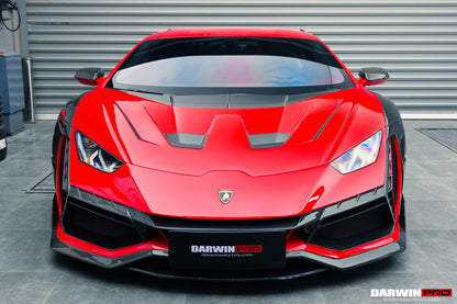 2015-2022 Lamborghini Huracan LP610 & LP580 & EVO BKSSII Style Hood - DarwinPRO Aerodynamics