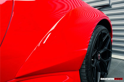 2015-2022 Lamborghini Huracan LP610 & LP580 & EVO Coupe Only BKSSII Style Rear Wide Fender Flare - DarwinPRO Aerodynamics