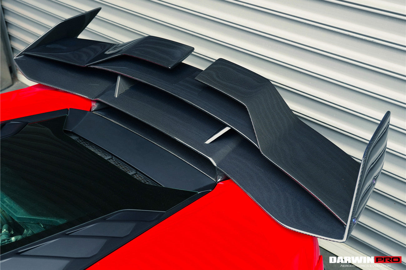 2015-2022 Lamborghini Huracan LP610 & LP580 & EVO BKSSII Style Wing - DarwinPRO Aerodynamics