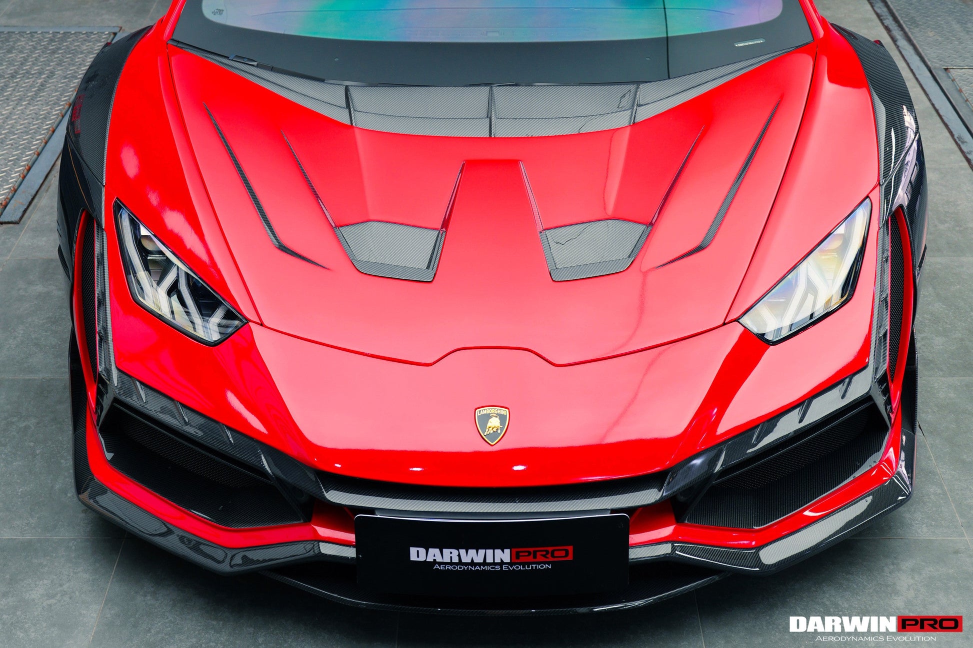 2015-2022 Lamborghini Huracan LP610 & LP580 & EVO BKSSII Style Hood - DarwinPRO Aerodynamics