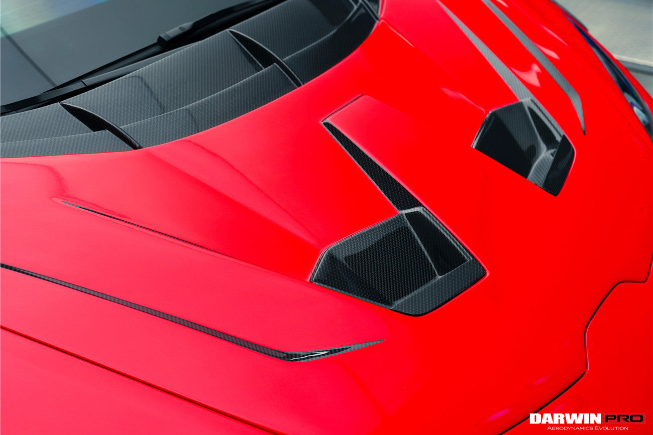 2015-2022 Lamborghini Huracan LP610 & LP580 & EVO BKSSII Style Hood - DarwinPRO Aerodynamics