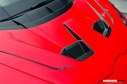 2015-2022 Lamborghini Huracan LP610 & LP580 & EVO BKSSII Style Hood - DarwinPRO Aerodynamics