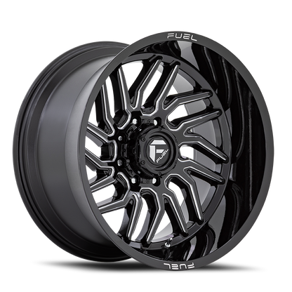 Fuel Off-Road Hurricane D807 22x12 -44 8x170mm 125.1mm Gloss Black Milled