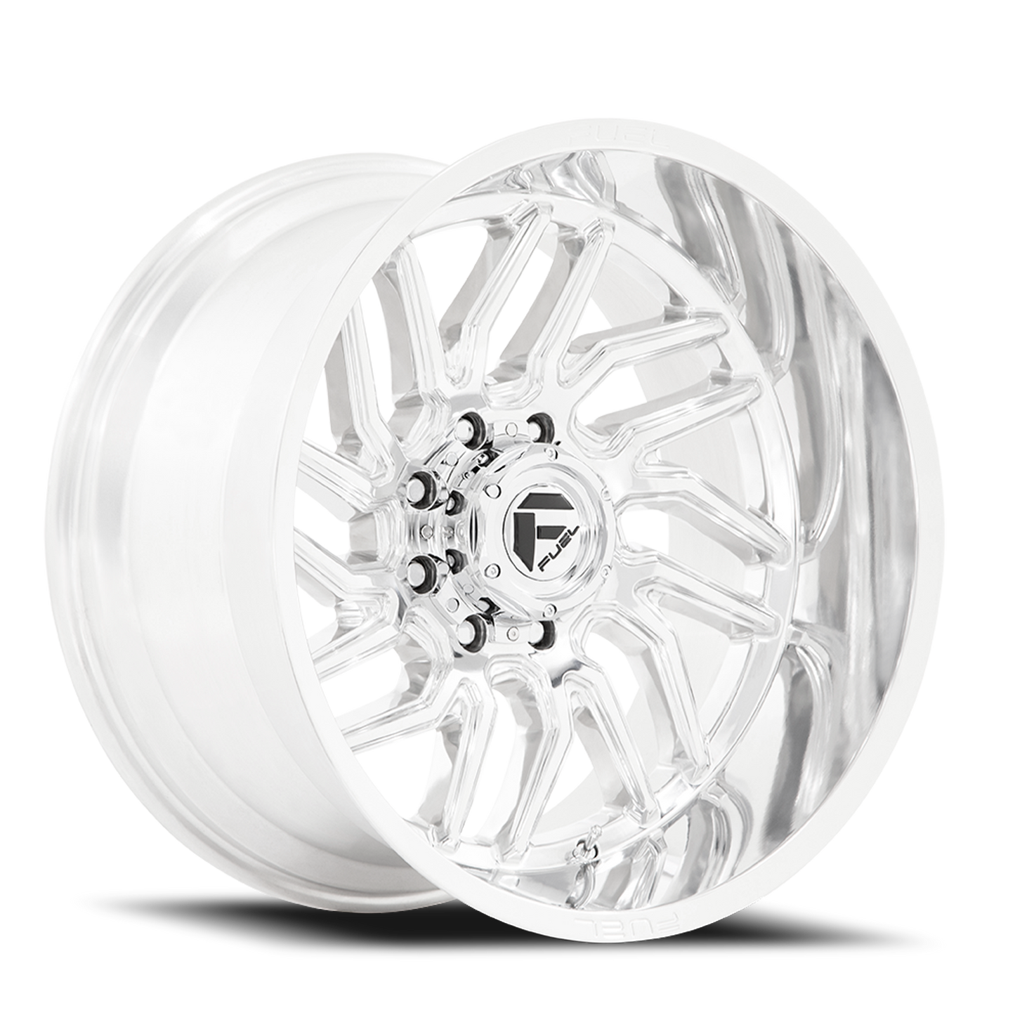 Fuel Off-Road Hurricane D809 24x12 -44 5x127mm 71.5mm Polished Milled