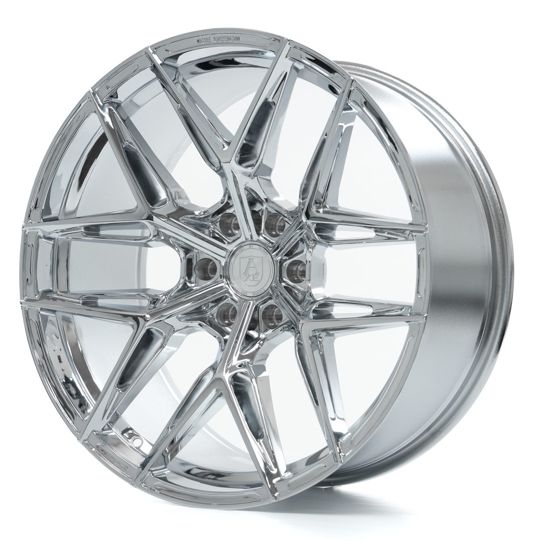 AXE WHEELS HYPE CHROME 22x10 ET-19 6x135 (Square Set of 4)