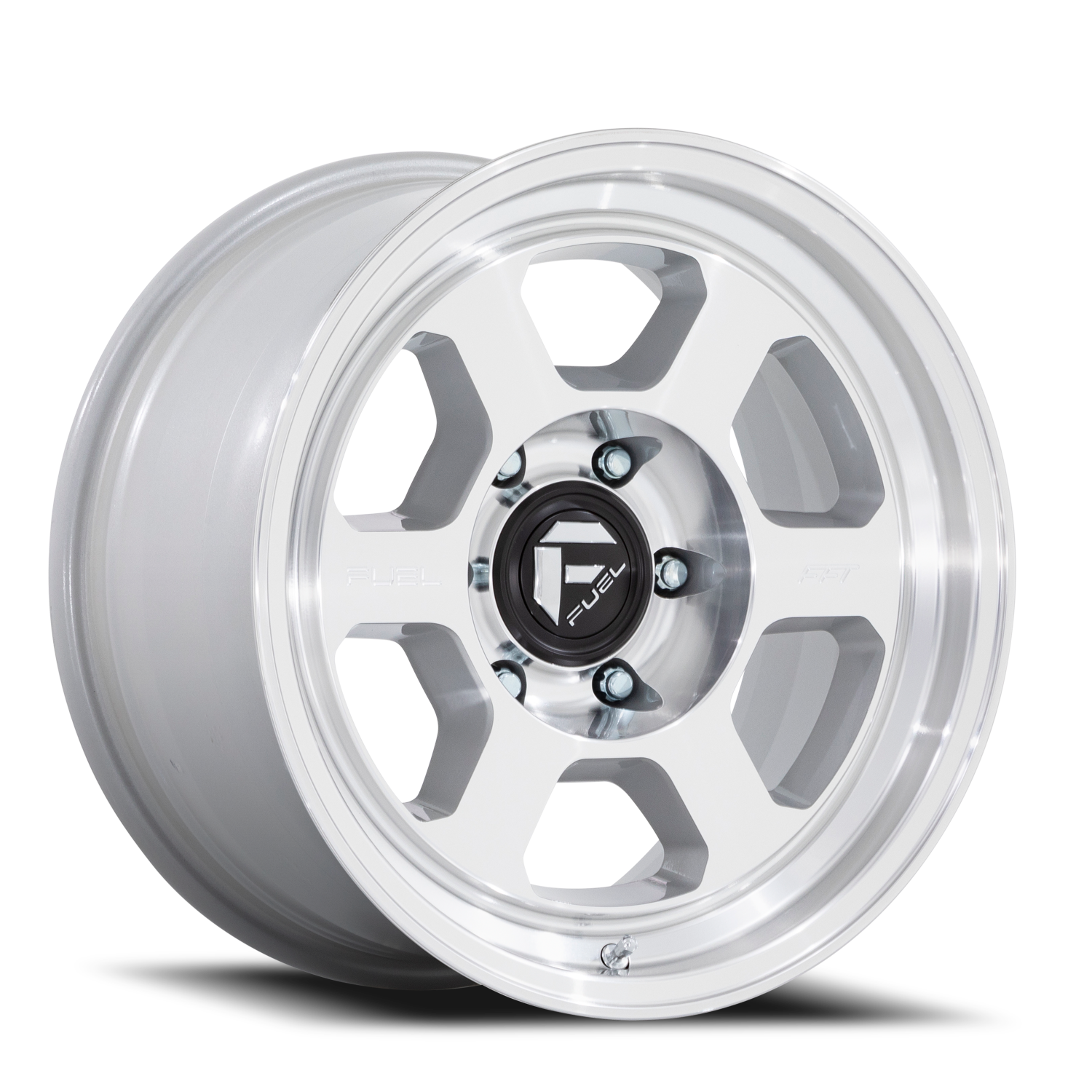 Fuel Off-Road Hype FC860 18x8.5 -10 6x139.7mm 106.1mm Machined Silver