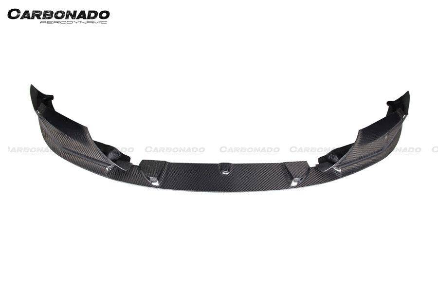 2018-2020 BMW F90 M5 And Competition D3 Style Carbon Fiber Front Lip (NOT LCI) - Carbonado Aero