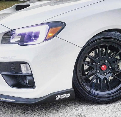 Aodhan AH07 Gloss Black - 18x8.5 +35 5x114.3 (Square Set of 4)