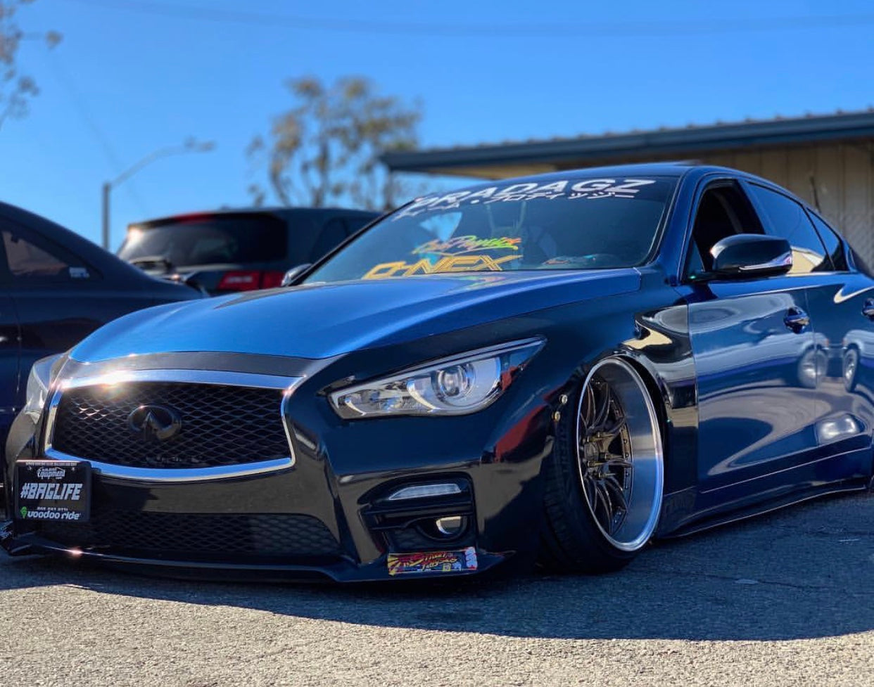 Aodhan DS07 Bronze w/Machined Lip - 19x9.5 +22 5x114.3 (Square Set of 4)
