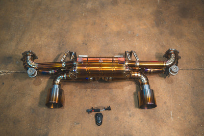 Valvetronic Design Porsche 718 GT4 / Boxter Spyder Valved Sport Exhaust System