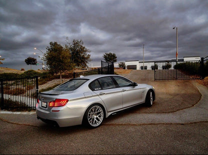 20" Aodhan AFF9 Gloss Silver Machined Face 5x120 ( Staggered Setup ) ( Set of 4 )