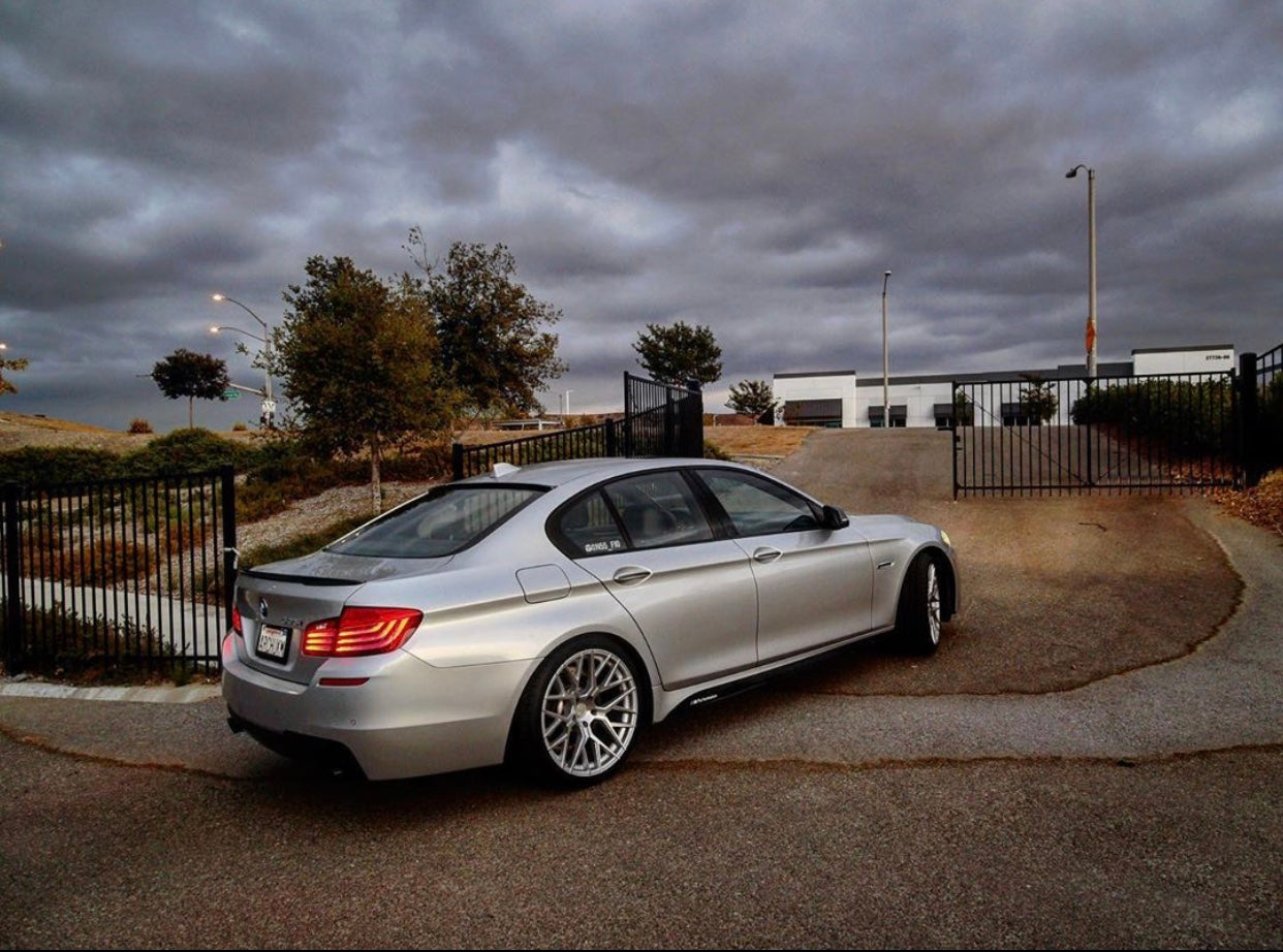 Aodhan AFF9 Gloss Silver Machined Face - 20x9 +30 5x120 (Square Set of 4)