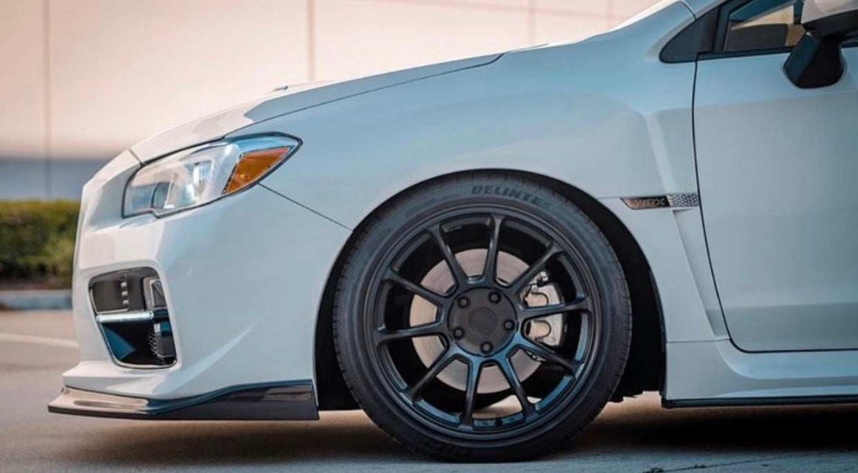 Aodhan AH06 Matte Black - 18x9 +30 5x114.3 (Square Set of 4)