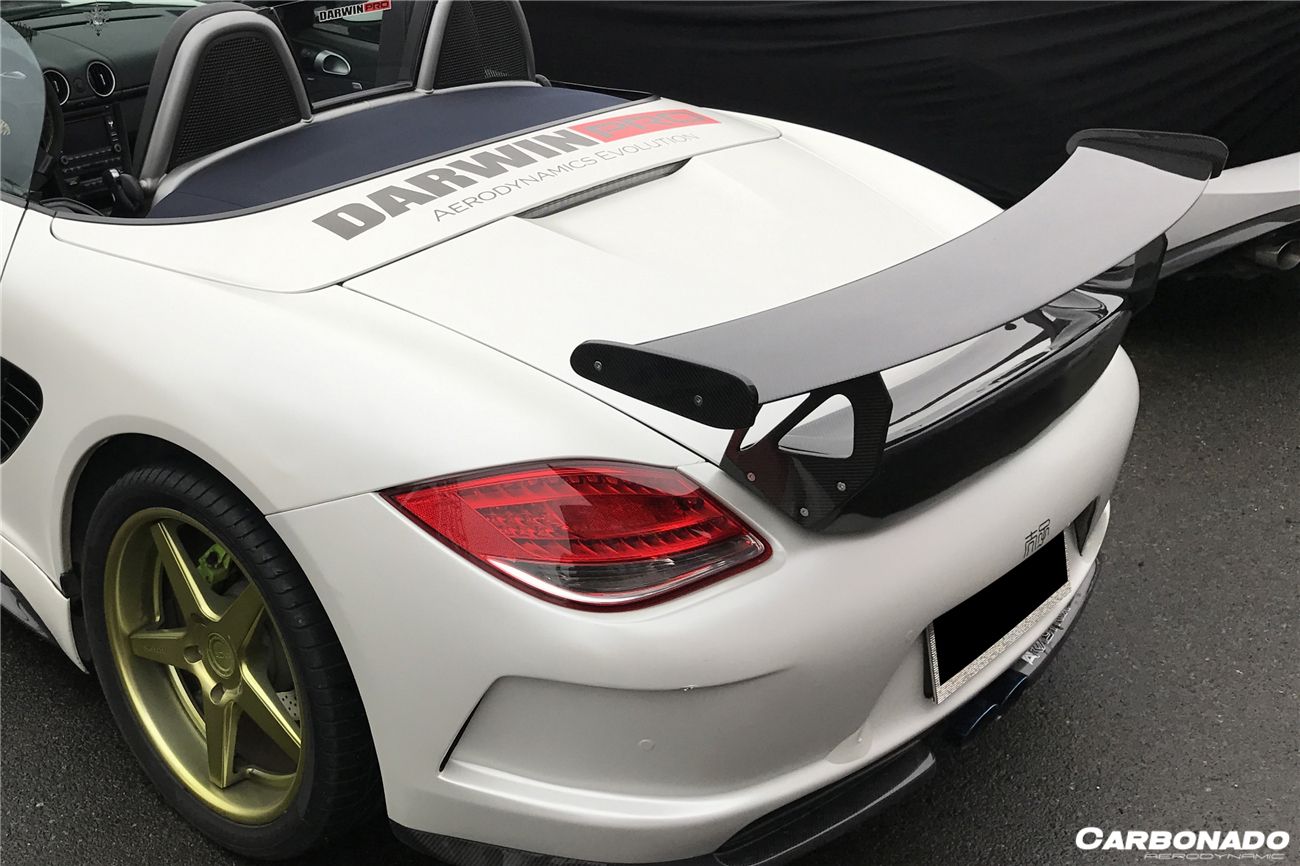 2005-2012 Porsche Cayman/Boxster 987 GT Style Trunk Spoiler - Carbonado Aero