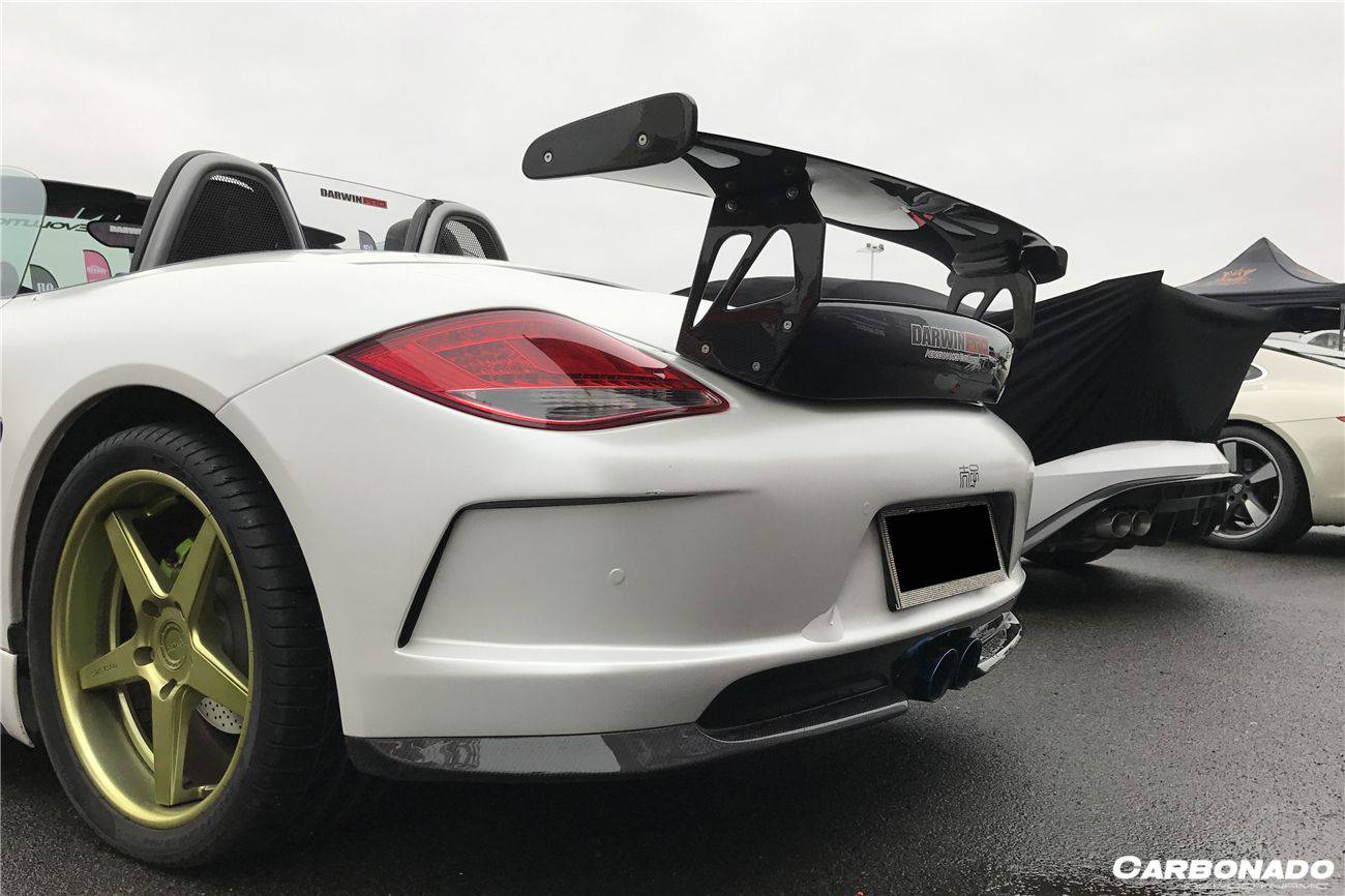 2005-2012 Porsche Cayman/Boxster 987 GT Style Trunk Spoiler - Carbonado Aero