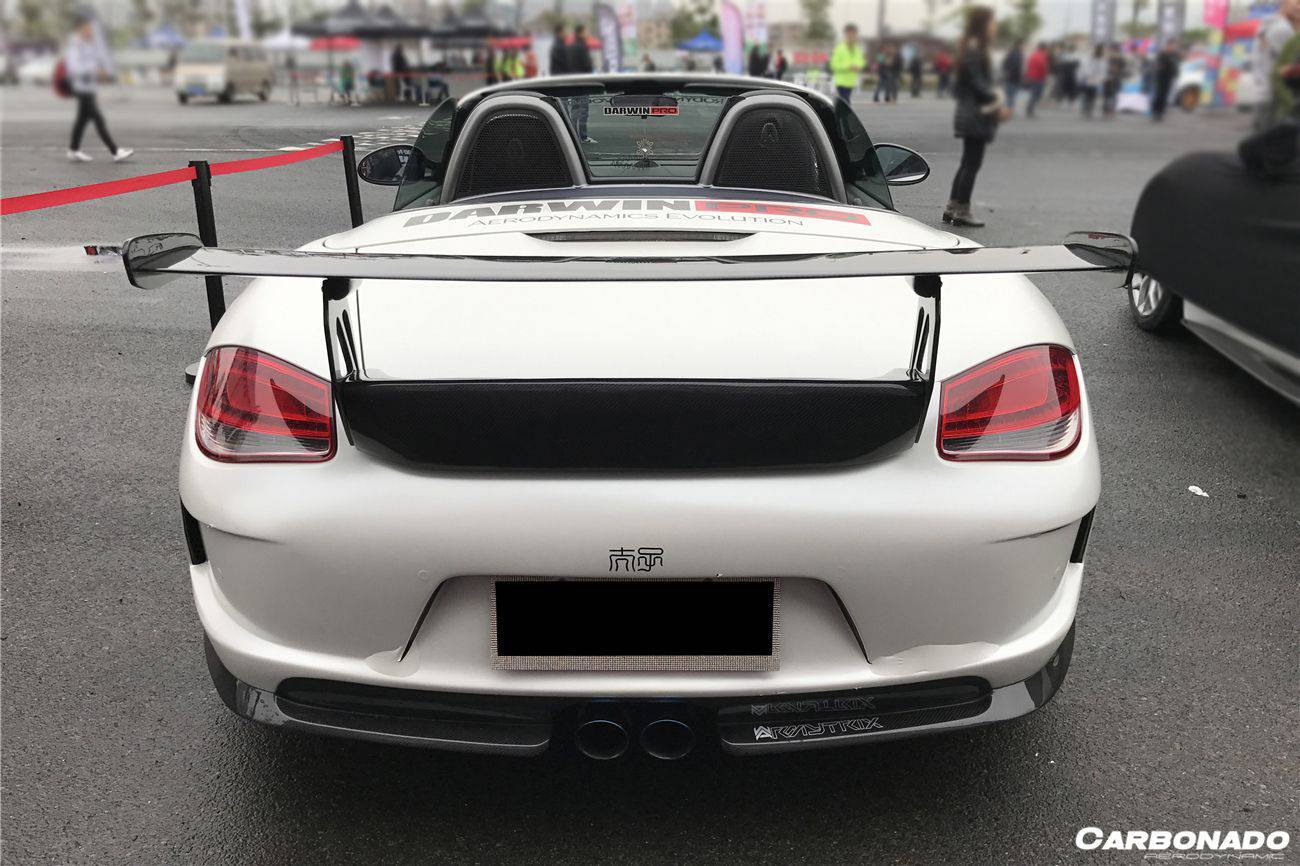 2005-2012 Porsche Cayman/Boxster 987 GT Style Trunk Spoiler - Carbonado Aero