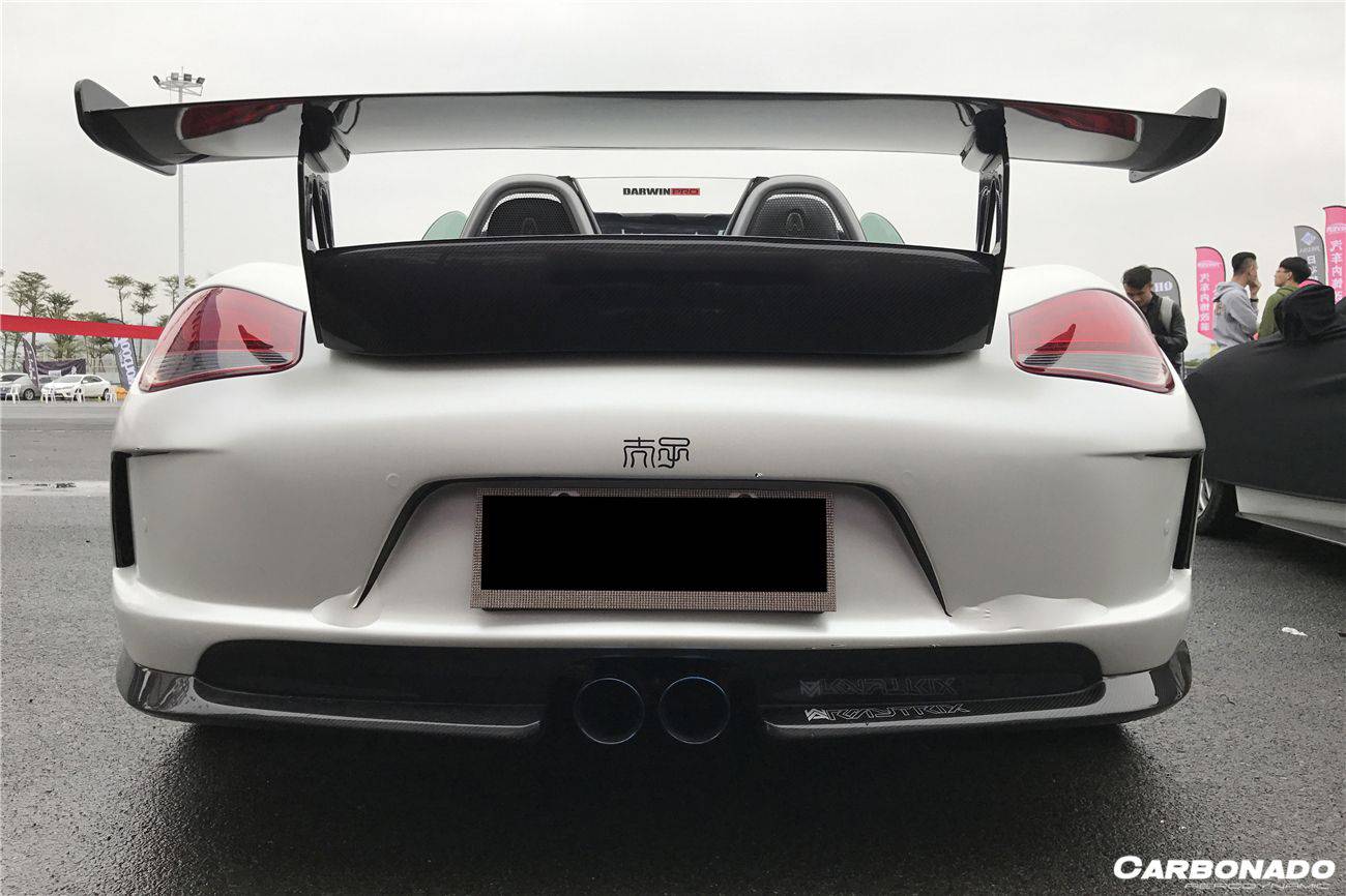 2005-2012 Porsche Cayman/Boxster 987 GT Style Trunk Spoiler - Carbonado