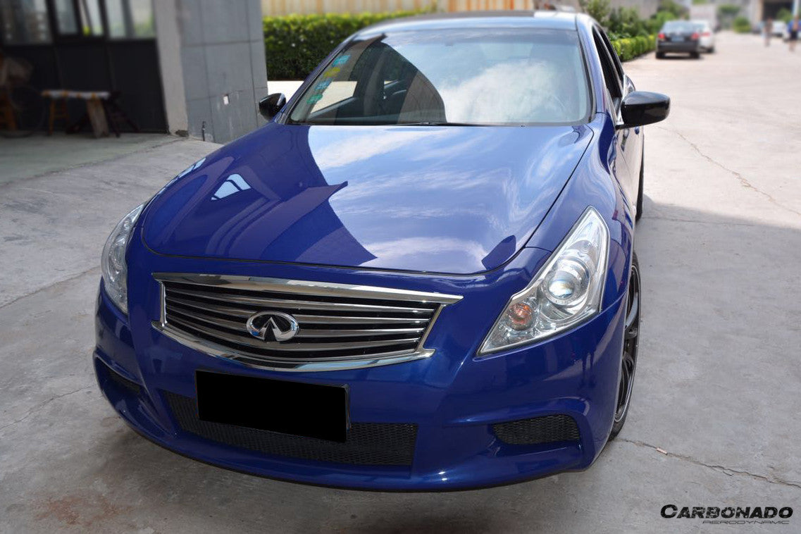 2010-2013 Infiniti G25/G37 Sedan EU Style Front Bumper - Carbonado