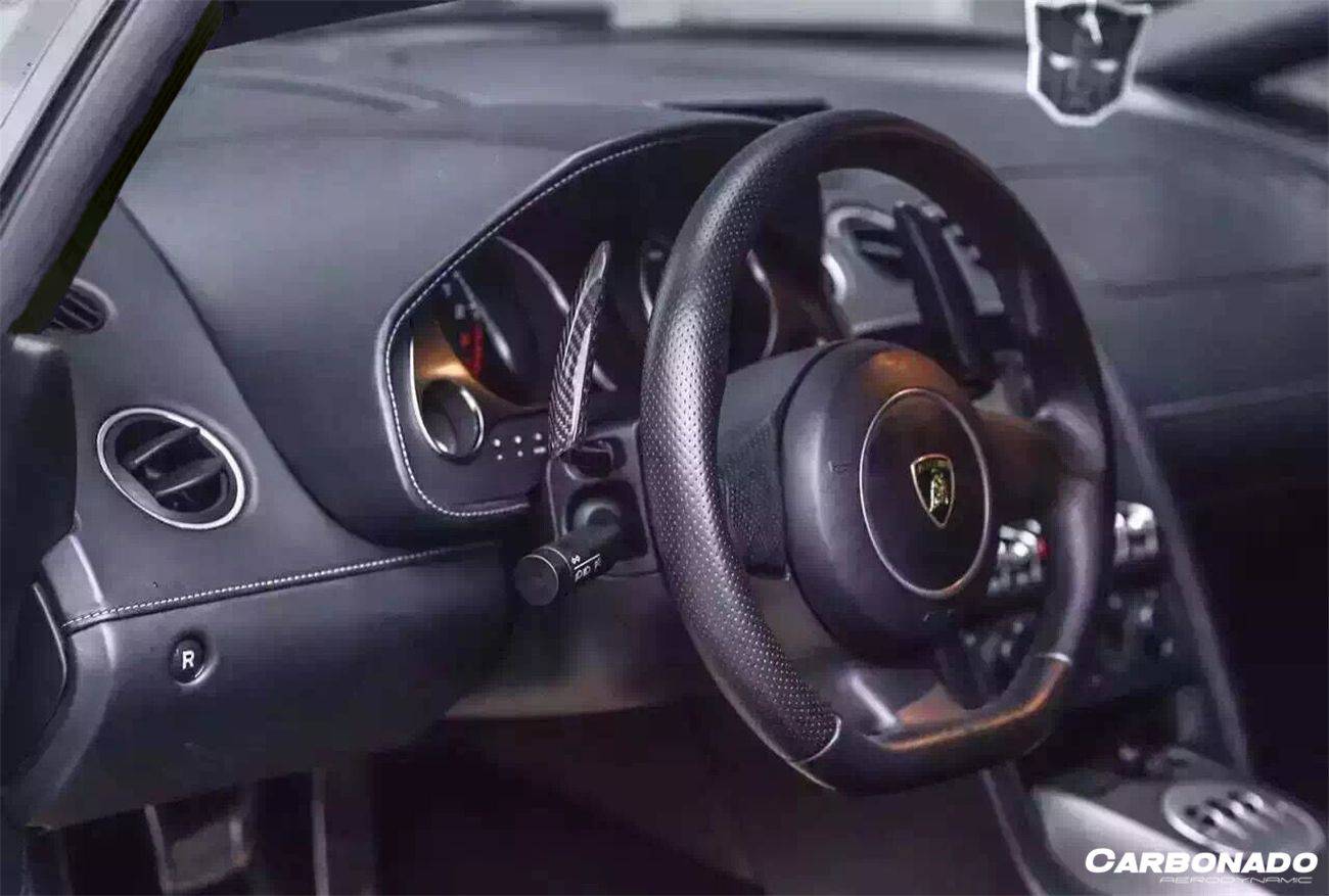 2004-2014 Lamborghini Gallardo OE Style Autoclave Carbon Fiber Shift Paddles - Carbonado