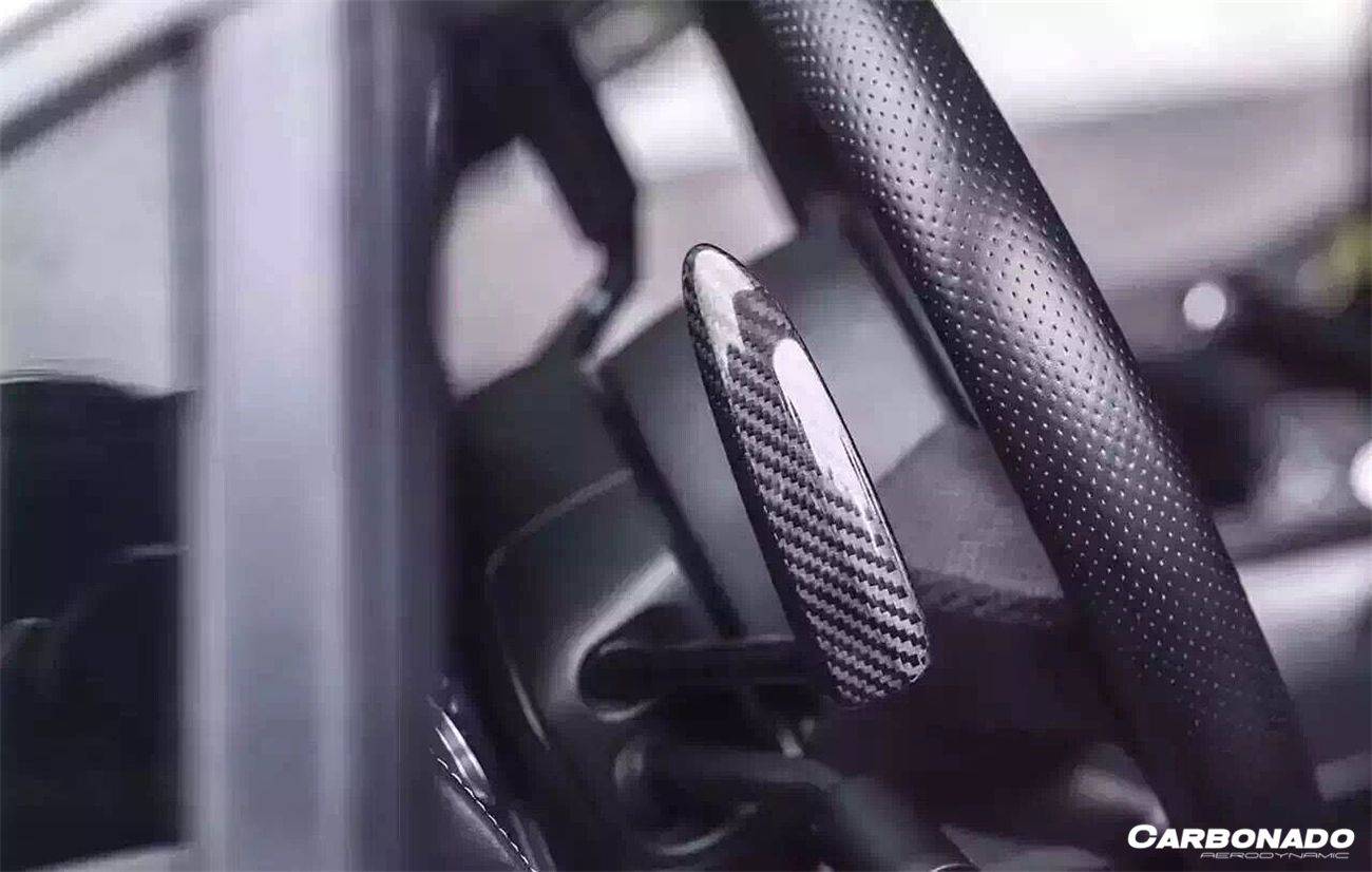 2004-2014 Lamborghini Gallardo OE Style Autoclave Carbon Fiber Shift Paddles - Carbonado Aero