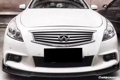 2010-2013 Infiniti G25 & G37 Sedan EU Style Front Bumper - Carbonado