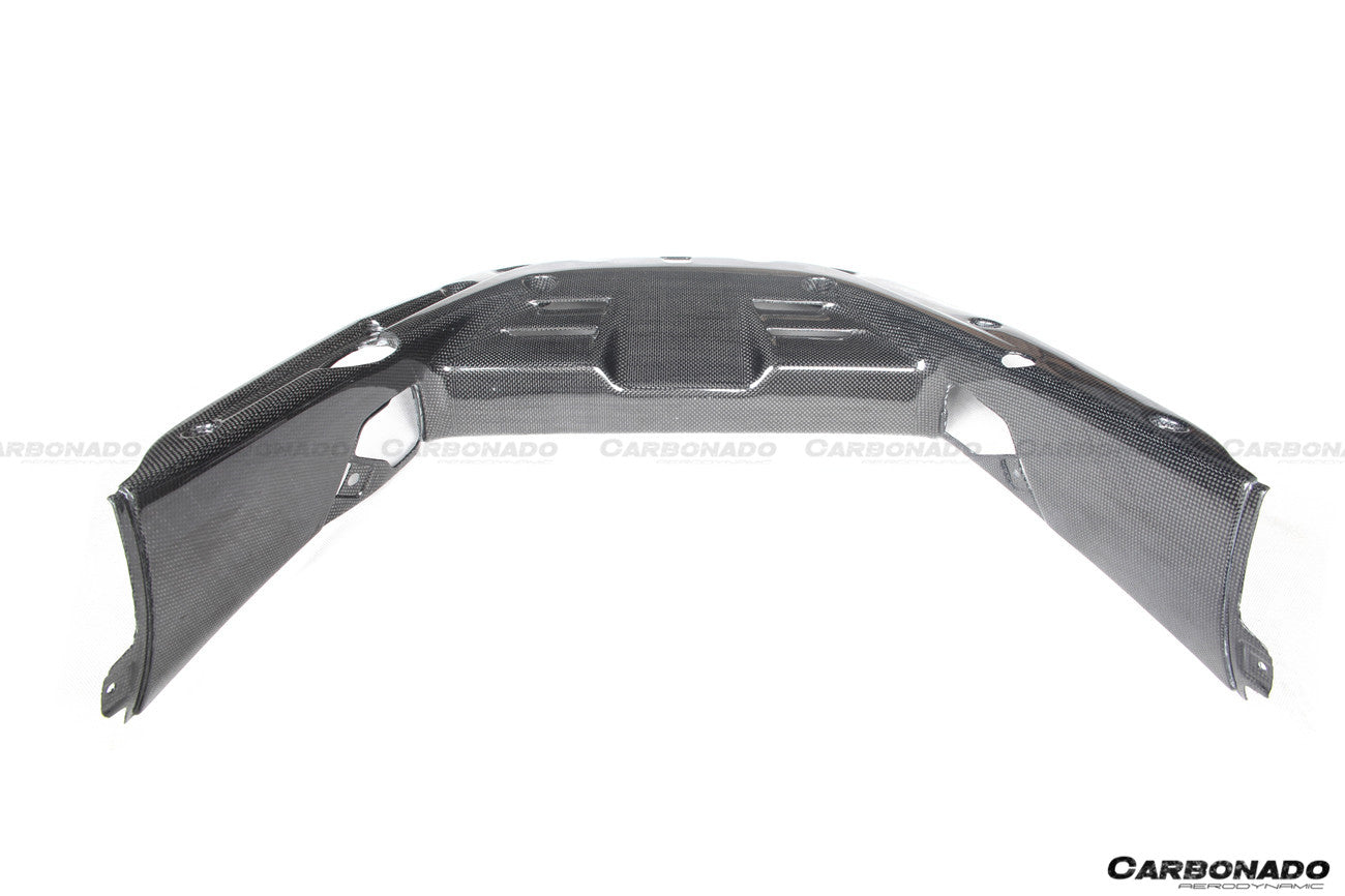 2020-UP Ferrari SF90 Stradale OE Style Autoclave Carbon Fiber Engine Interior - Carbonado