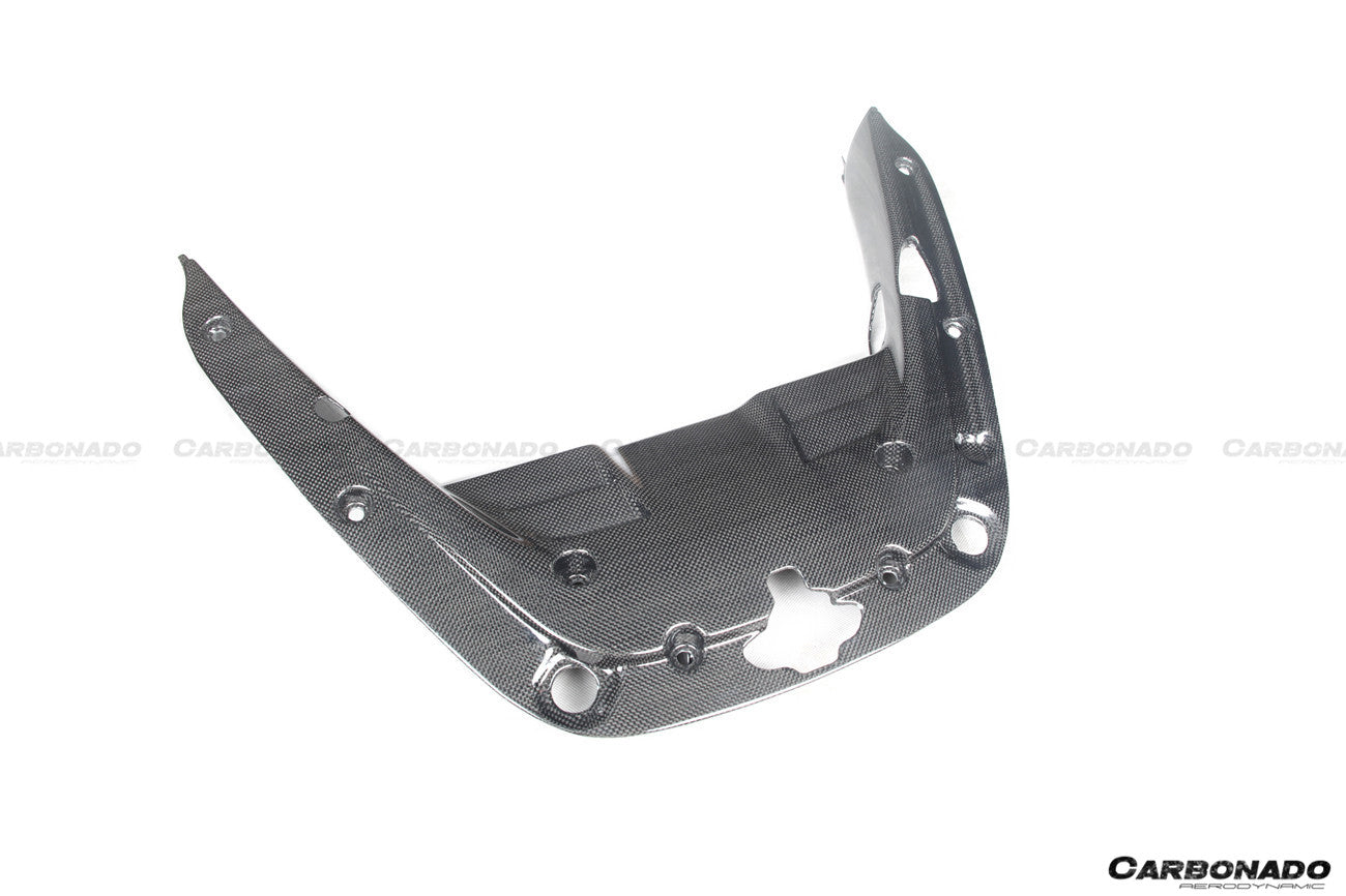 2020-UP Ferrari SF90 Stradale OE Style Autoclave Carbon Fiber Engine Interior - Carbonado
