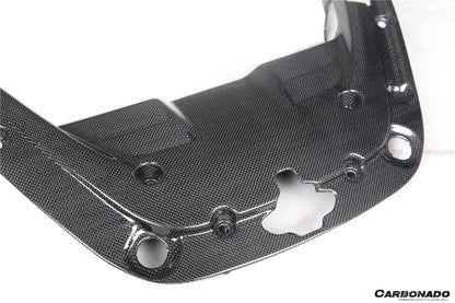 2020-UP Ferrari SF90 Stradale OE Style Autoclave Carbon Fiber Engine Interior - Carbonado