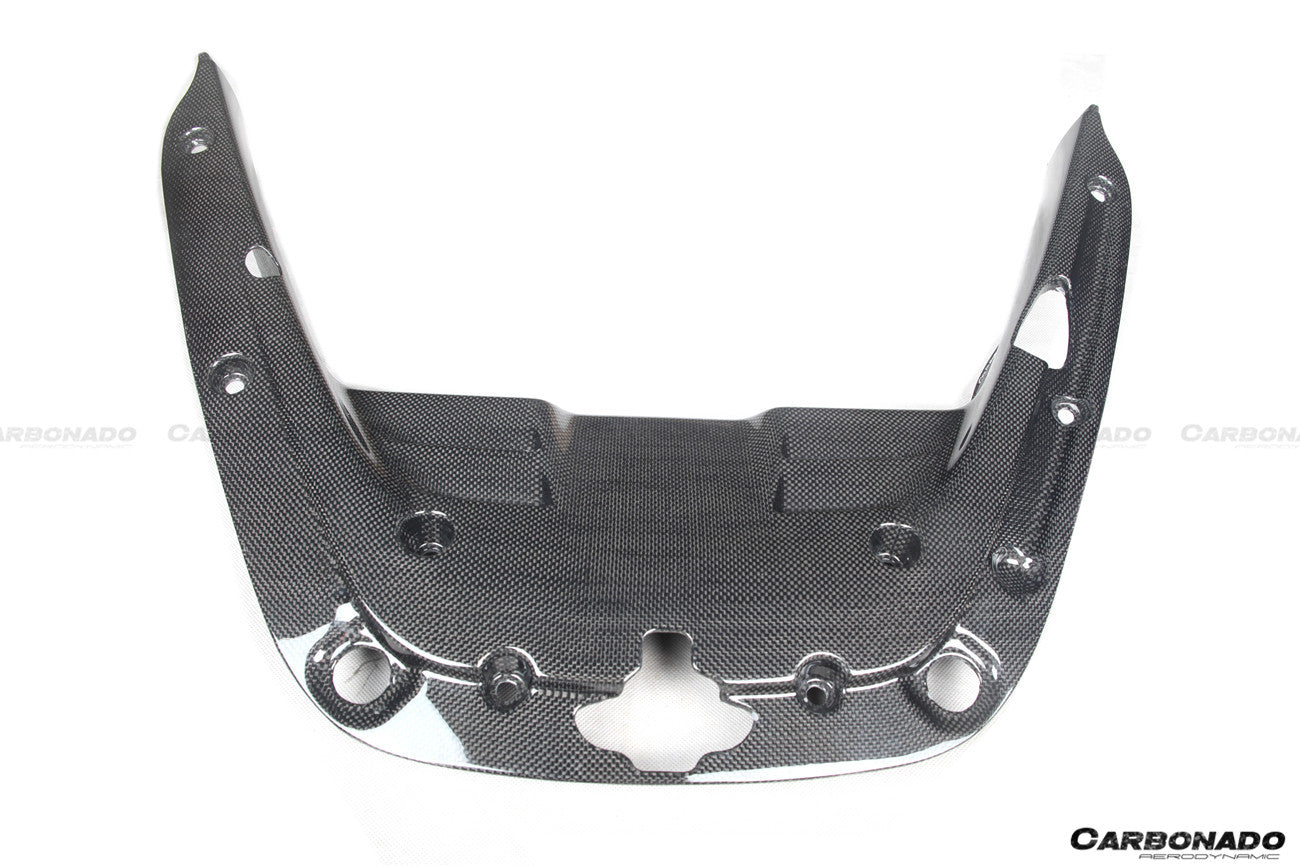 2020-UP Ferrari SF90 Stradale OE Style Autoclave Carbon Fiber Engine Interior - Carbonado