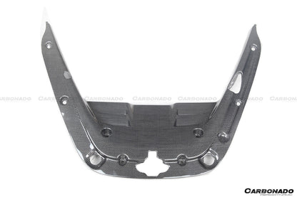 2020-UP Ferrari SF90 Stradale OE Style Autoclave Carbon Fiber Engine Interior - Carbonado