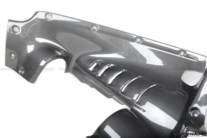 2020-UP Ferrari SF90 Stradale OE Style Autoclave Carbon Fiber Engine Interior - Carbonado