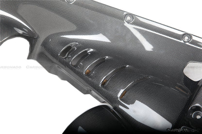 2020-UP Ferrari SF90 Stradale OE Style Autoclave Carbon Fiber Engine Interior - Carbonado