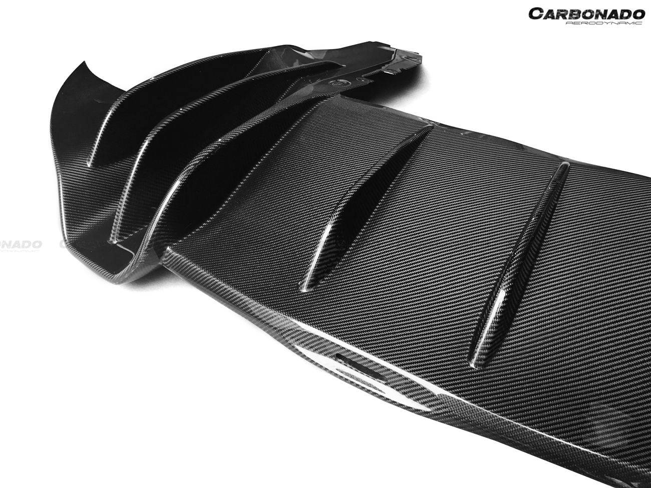 2015-2020 McLaren 540c/570s/570gt OEM Style Carbon Fiber Rear Diffuser - Carbonado Aero