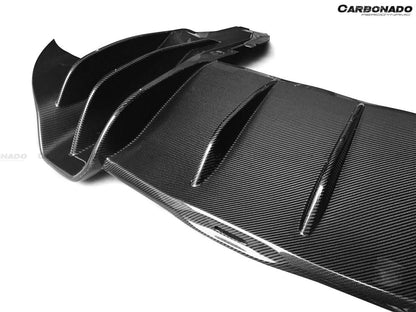 2015-2020 McLaren 540c/570s/570gt OEM Style Carbon Fiber Rear Diffuser - Carbonado Aero