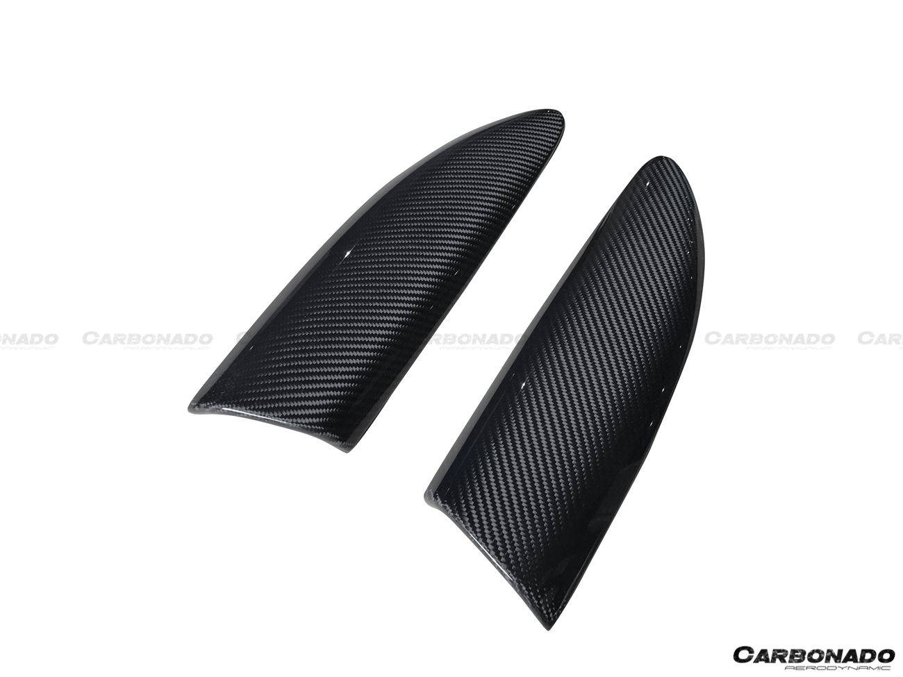 2015-2020 McLaren 540c/570s/570gt OEM Style Carbon Fiber Air Intake Fins - Carbonado Aero