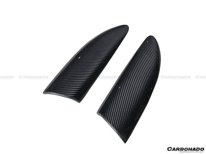 2015-2020 McLaren 540c/570s/570gt OEM Style Carbon Fiber Air Intake Fins - Carbonado Aero
