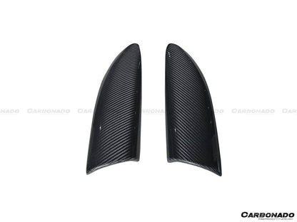 2015-2020 McLaren 540c/570s/570gt OEM Style Carbon Fiber Air Intake Fins - Carbonado Aero