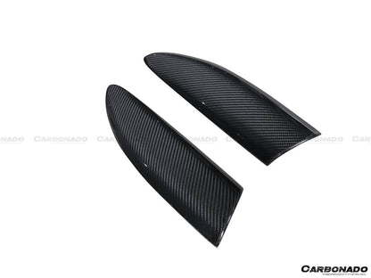 2015-2020 McLaren 540c/570s/570gt OEM Style Carbon Fiber Air Intake Fins - Carbonado Aero