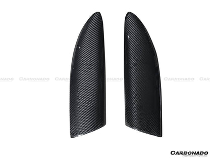 2015-2020 McLaren 540c/570s/570gt OEM Style Carbon Fiber Air Intake Fins - Carbonado Aero