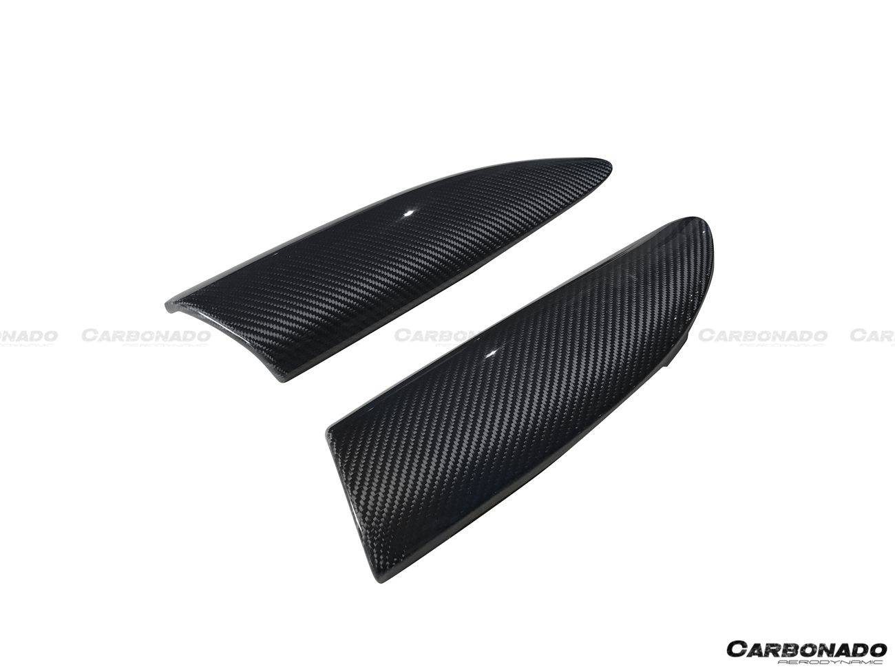 2015-2020 McLaren 540c/570s/570gt OEM Style Carbon Fiber Air Intake Fins - Carbonado Aero