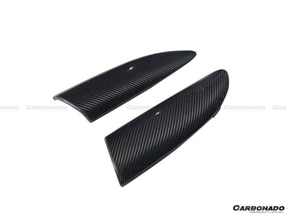 2015-2020 McLaren 540c/570s/570gt OEM Style Carbon Fiber Air Intake Fins - Carbonado Aero