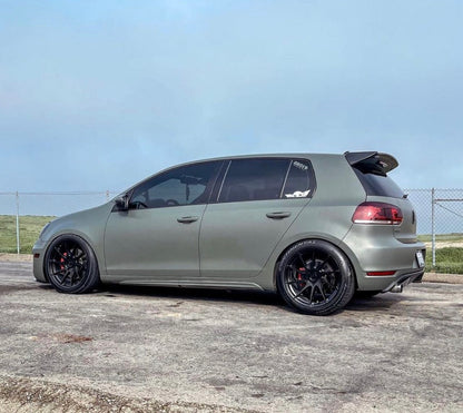 18" Aodhan AH9 Matte Black 5x112 ( Staggered Setup ) ( Set of 4 )