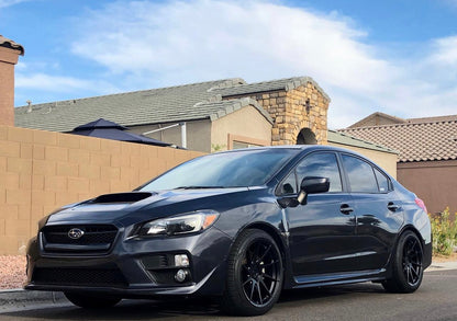 18" Aodhan AH9 Matte Black 5x112 ( Staggered Setup ) ( Set of 4 )