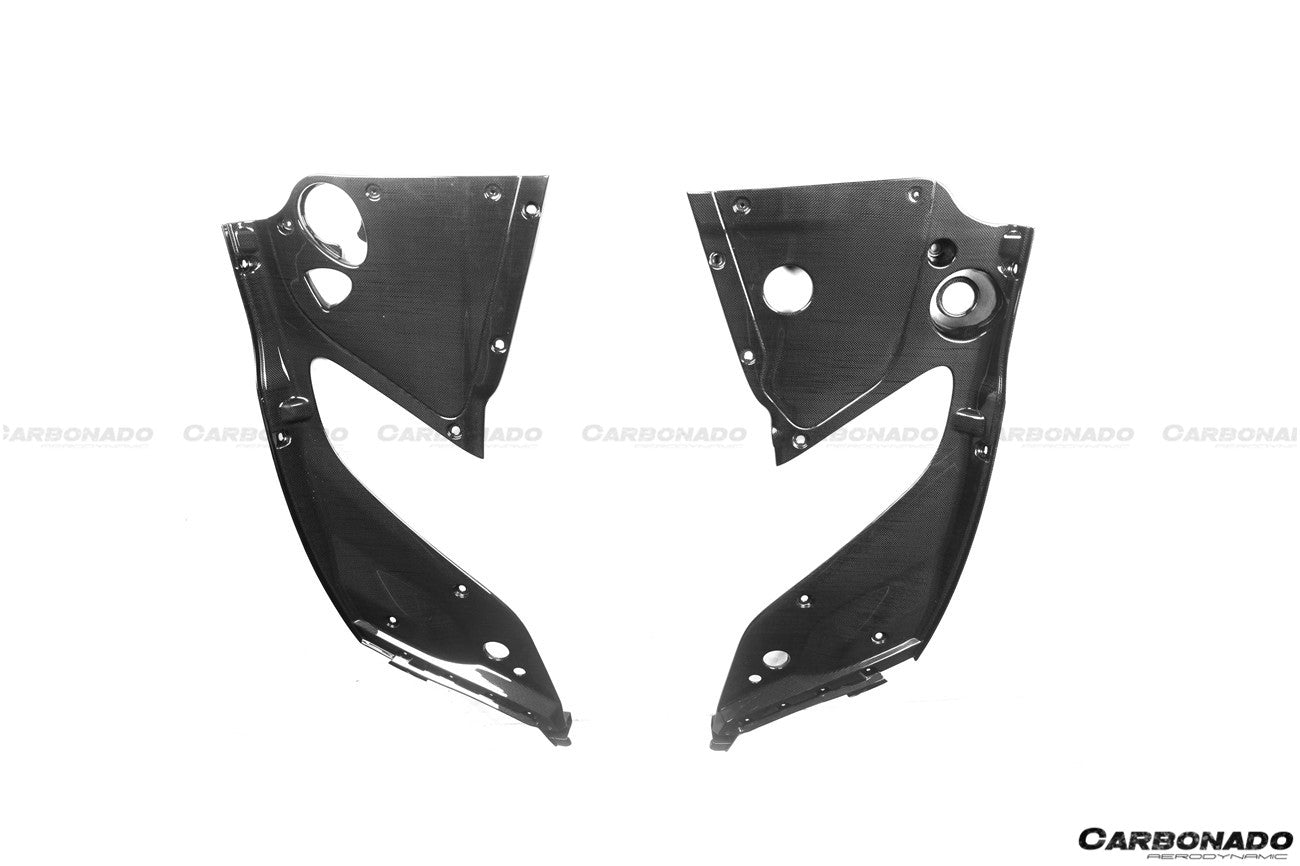 2018-UP Ferrari 812 Superfast /GTS OE Style Engine Bay Panels - Carbonado
